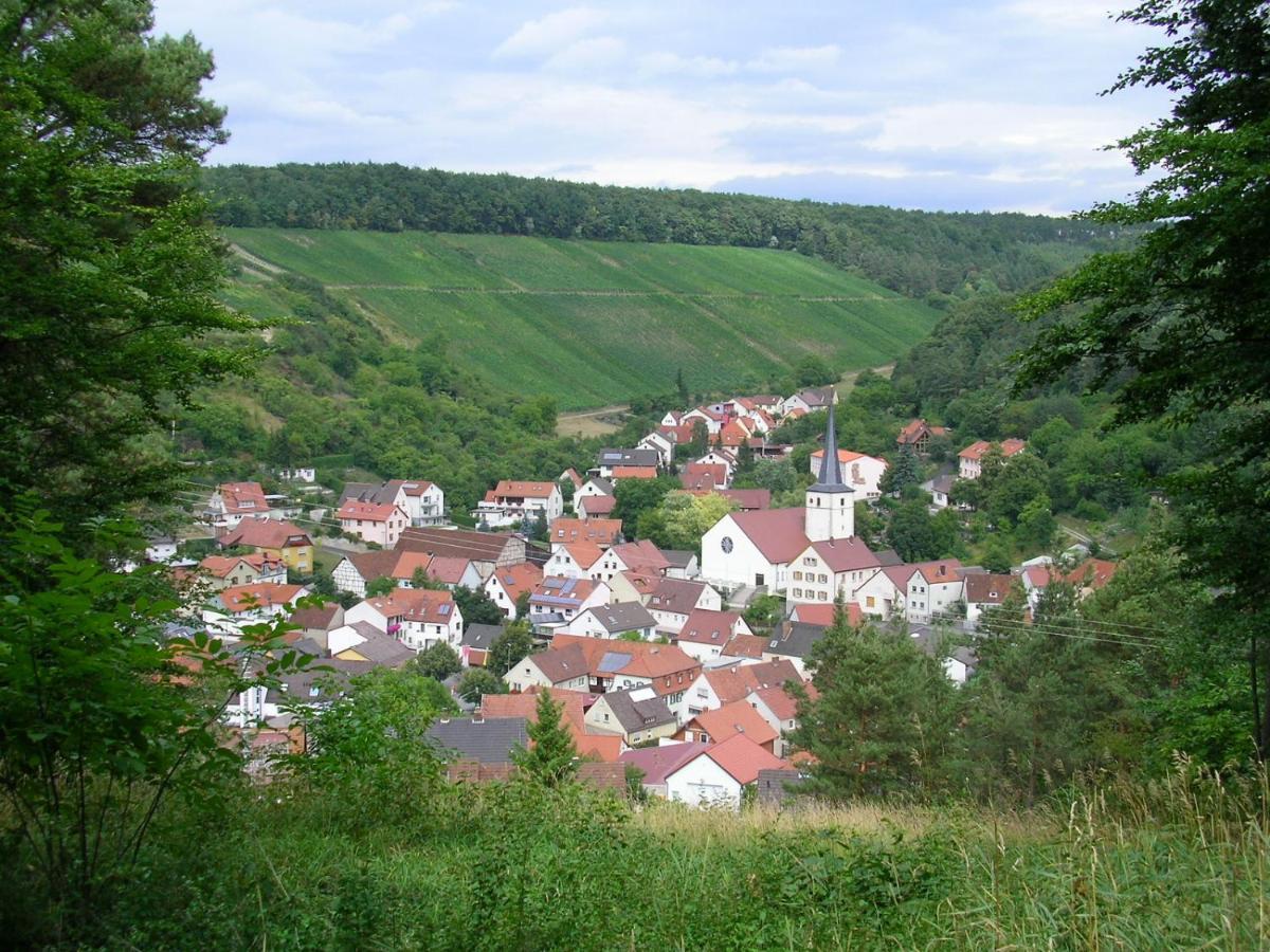 Ferienwohnung Haus Am Singberg Ramsthal Esterno foto