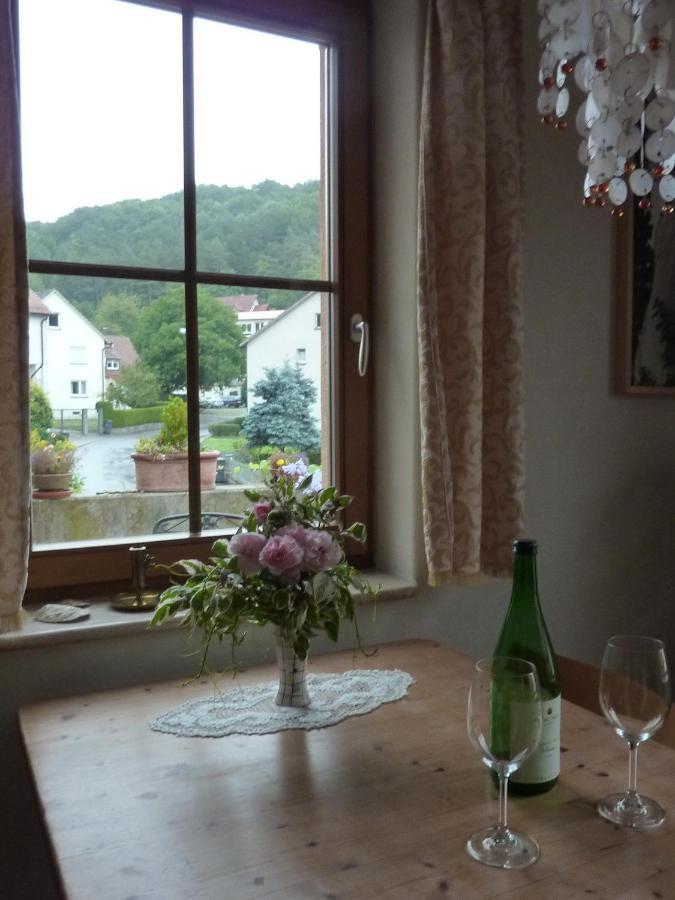 Ferienwohnung Haus Am Singberg Ramsthal Esterno foto
